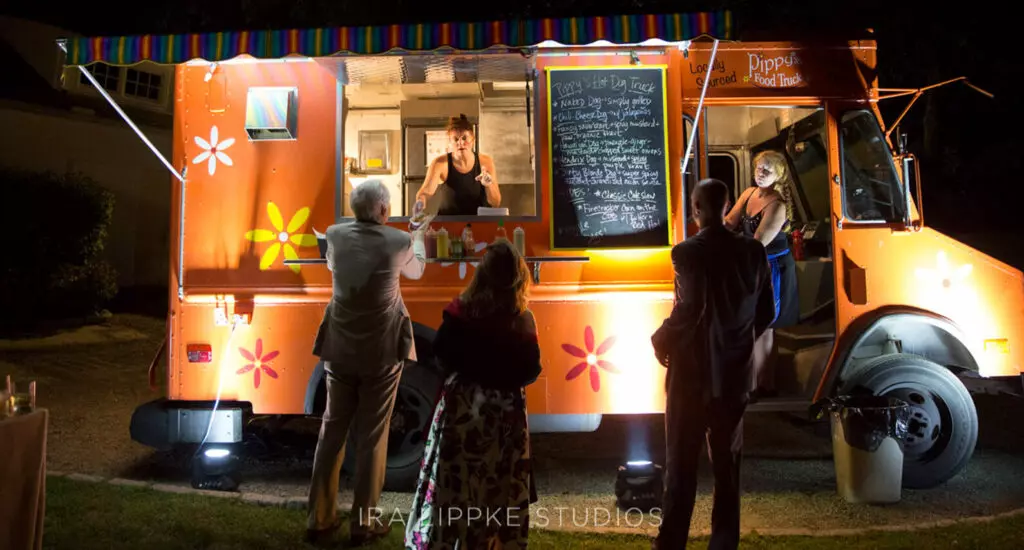 food truck at event