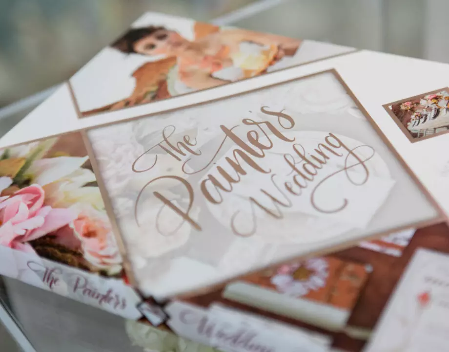 The Painter's Wedding book launch event in New York, book cover